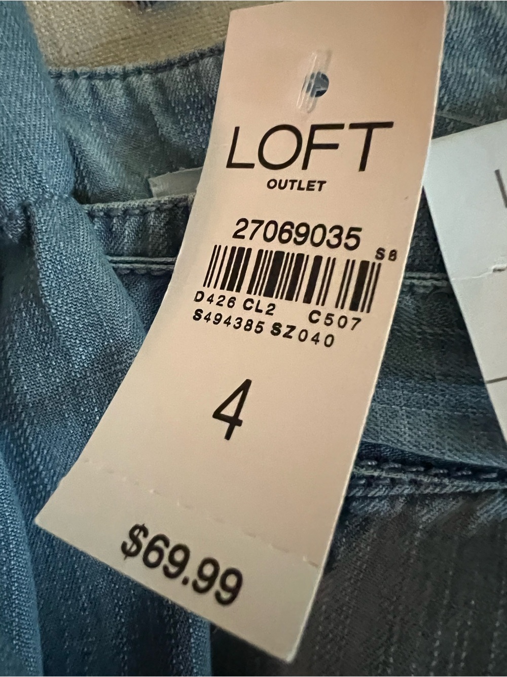Jeans Subcategory Identification